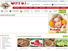 Tablet Screenshot of gotuj.pl